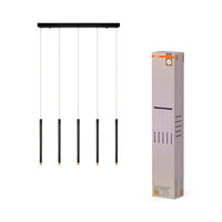 OSRAM DECOR Flute Pendelleuchte Linear 28.5W 930 Schwarz