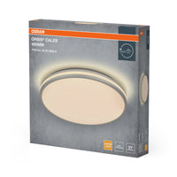 OSRAM Orbis Caleb Deckenleuchte, 490 mm, 36W, 3000K, Warmweiß, Silber