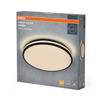 OSRAM Orbis Caleb Deckenleuchte, 490 mm, 36W, 3000K, Warmweiß, Schwarz