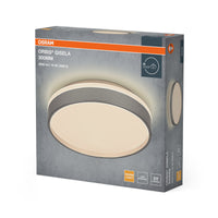 OSRAM Orbis Gisela Deckenleuchte, 300 mm, 16W, 3000K, Warmweiß, Silber