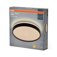 OSRAM Orbis Gisela Deckenleuchte, 385 mm, 24W, 3000K, Warmweiß, Schwarz