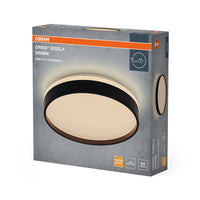 OSRAM Orbis Gisela Deckenleuchte, 300 mm, 16W, 3000K, Warmweiß, Schwarz