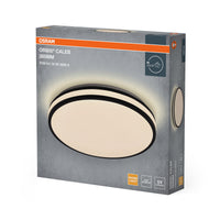 OSRAM Orbis Caleb Deckenleuchte, 385 mm, 24W, 3000K, Warmweiß, Schwarz
