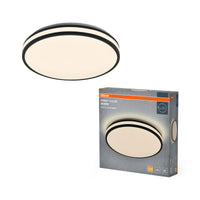 OSRAM Orbis Caleb Deckenleuchte, 385 mm, 24W, 3000K, Warmweiß, Schwarz