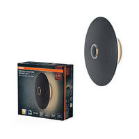 OSRAM Außenwandleuchte, Weiß, Akku mit USB‑C, 3 W, 210 lm, 2500 K/3000 K/4000 K, stufenlos dimmbar, IP44, 25. 000 h Lebensdauer, Aluminiumgehäuse