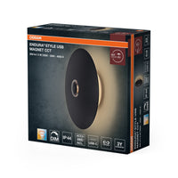 OSRAM Außenwandleuchte, Weiß, Akku mit USB‑C, 3 W, 210 lm, 2500 K/3000 K/4000 K, stufenlos dimmbar, IP44, 25. 000 h Lebensdauer, Aluminiumgehäuse