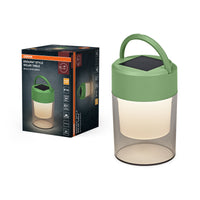 ENDURA Style Solar Tischlampe, , Solarbetrieb, 3000 K, 20 lm, 170° Abstrahlwinkel, IP44, 199 mm Höhe, 25. 000 h Lebensdauer, Lithium-Ion Akku, bis zu 10 h Nutzung