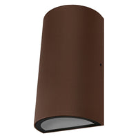 ENDURA Style UpDown Außenwandleuchte, Rust, 12 W, 700 lm, 3000 K, 100° Abstrahlwinkel, 30. 000 h Lebensdauer, IP54, Aluminiumgehäuse, Glasabdeckung, 160 mm Höhe