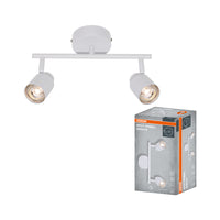 OSRAM 2-Punkt LED Spot PRIMAL, Leuchte, 2xGU10, Weiß