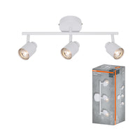 OSRAM 3-Punkt LED Spot PRIMAL, Leuchte, 3xGU10, Weiß