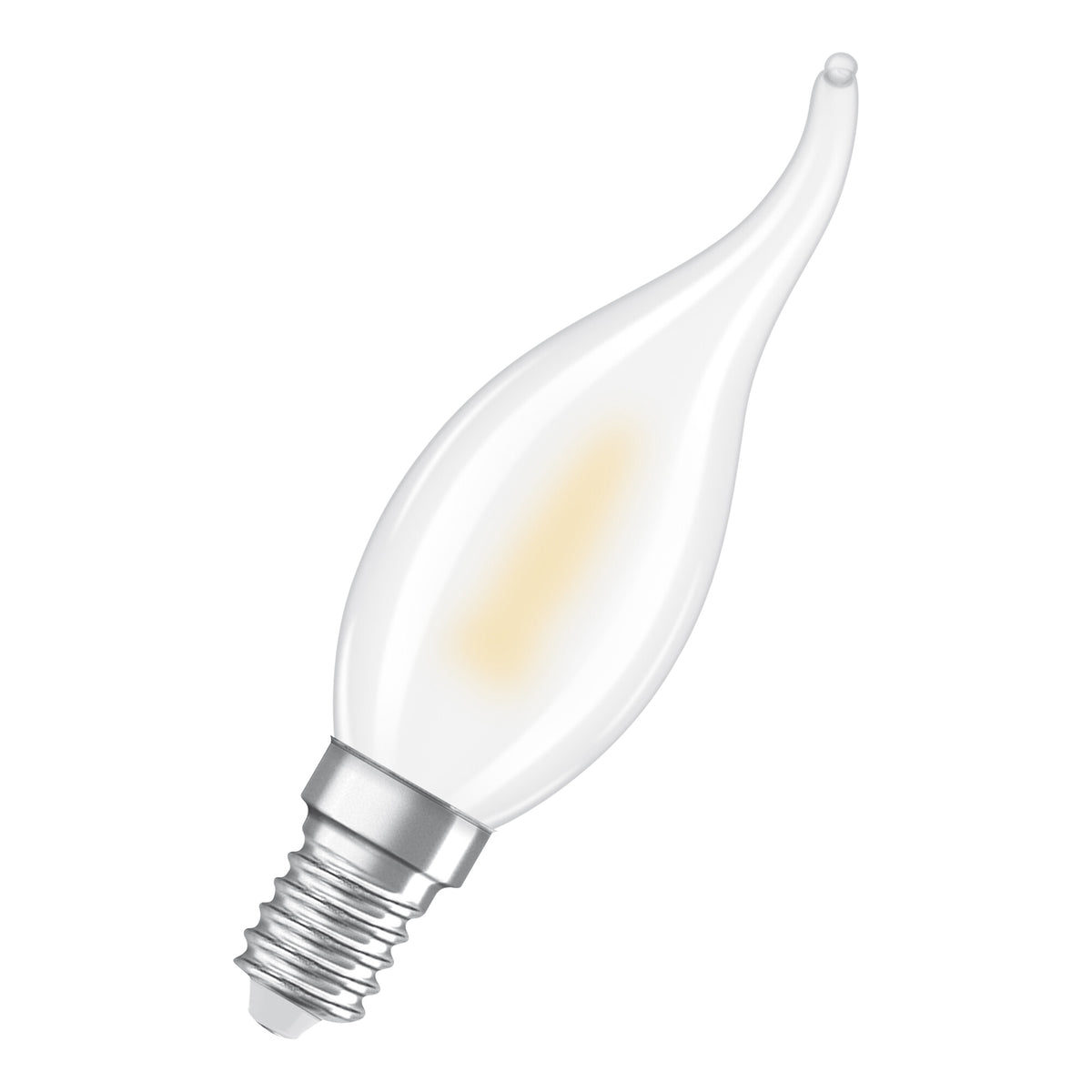 OSRAM LED-Lampen, Flammeneffekt, Weiß, 1 W, E14, 1800 K