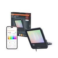 OSRAM SMART+ MATTER Floodlight LED-Fluter, 30W, 2400lm, RGBW 16 Mio. Farben, 3000K, WiFi, Matter, Alexa/Google, IP65