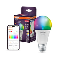 OSRAM SMART+ ZIGBEE Classic Multicolour in A-Form, LED-Lampe, Matt, 9 W, 806 lm, von 2700 bis 6500 K, Wifi, Smartspeaker-Kompatibel, Dimmbar