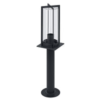 ENDURA Classic Hagen Wegeleuchte, Dunkelgrau, 50 cm, E27-Fassung, IP44, 25. 000 h Lebensdauer, Aluminiumgehäuse, Glasabdeckung, 220–240 V AC