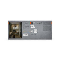 OSRAM LED Spot Recess Einbaustrahler Set GU10 schwenkbar Square Click 4.5W 827 Weiß ⌀68 mm