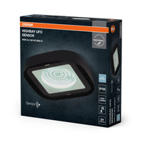 OSRAM Leuchte Schwarz, 6500 K, Tageslichtweiß, 80 W, Aluminium, 110° Abstrahlwinkel, 20.000 h Lebensdauer, 220-240 V