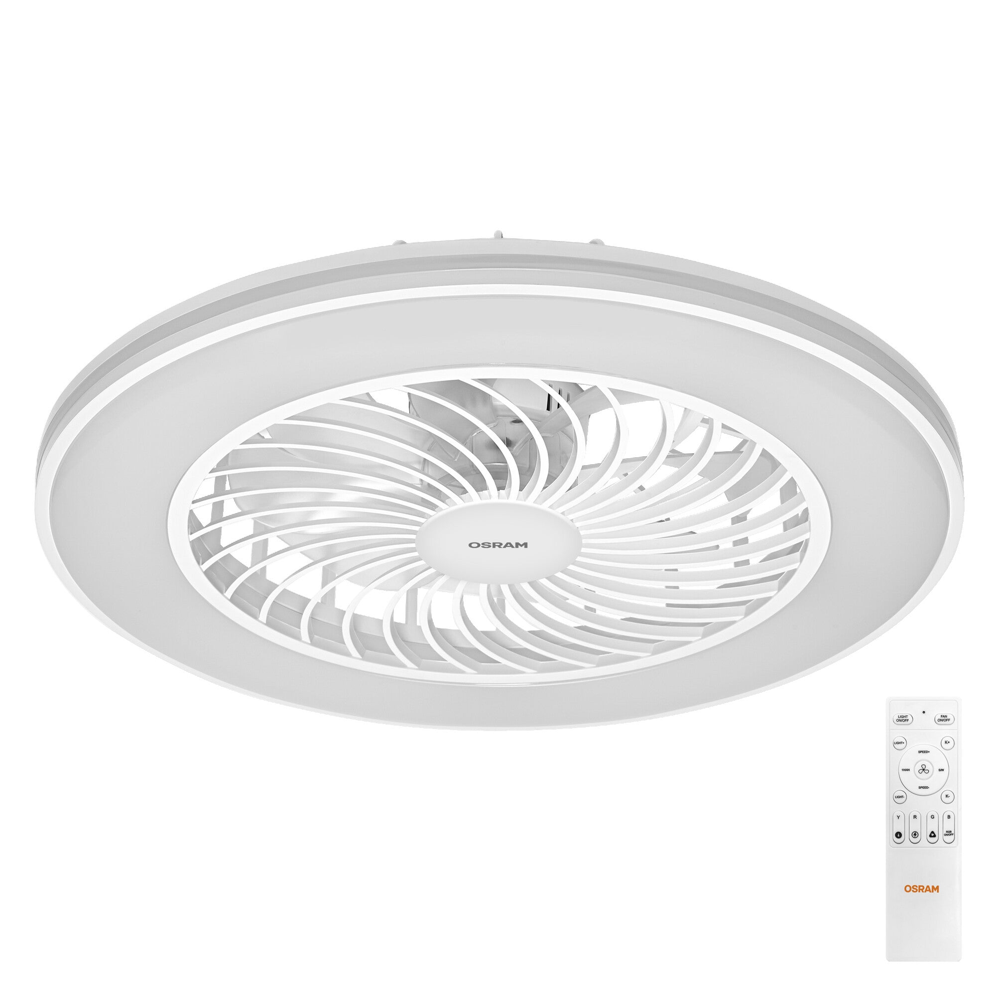 Ceiling Fan Bayamo 590mm 58W CCT RGB