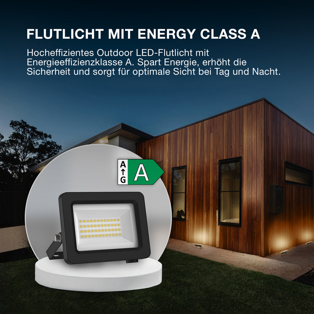 OSRAM FLOODLIGHTS ENERGY EFFICIENCY Strahler, 10W, 4000K Dunkelgrau