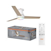 OSRAM LED Deckenventilator Nordes 1065mm 38W CCT RGB