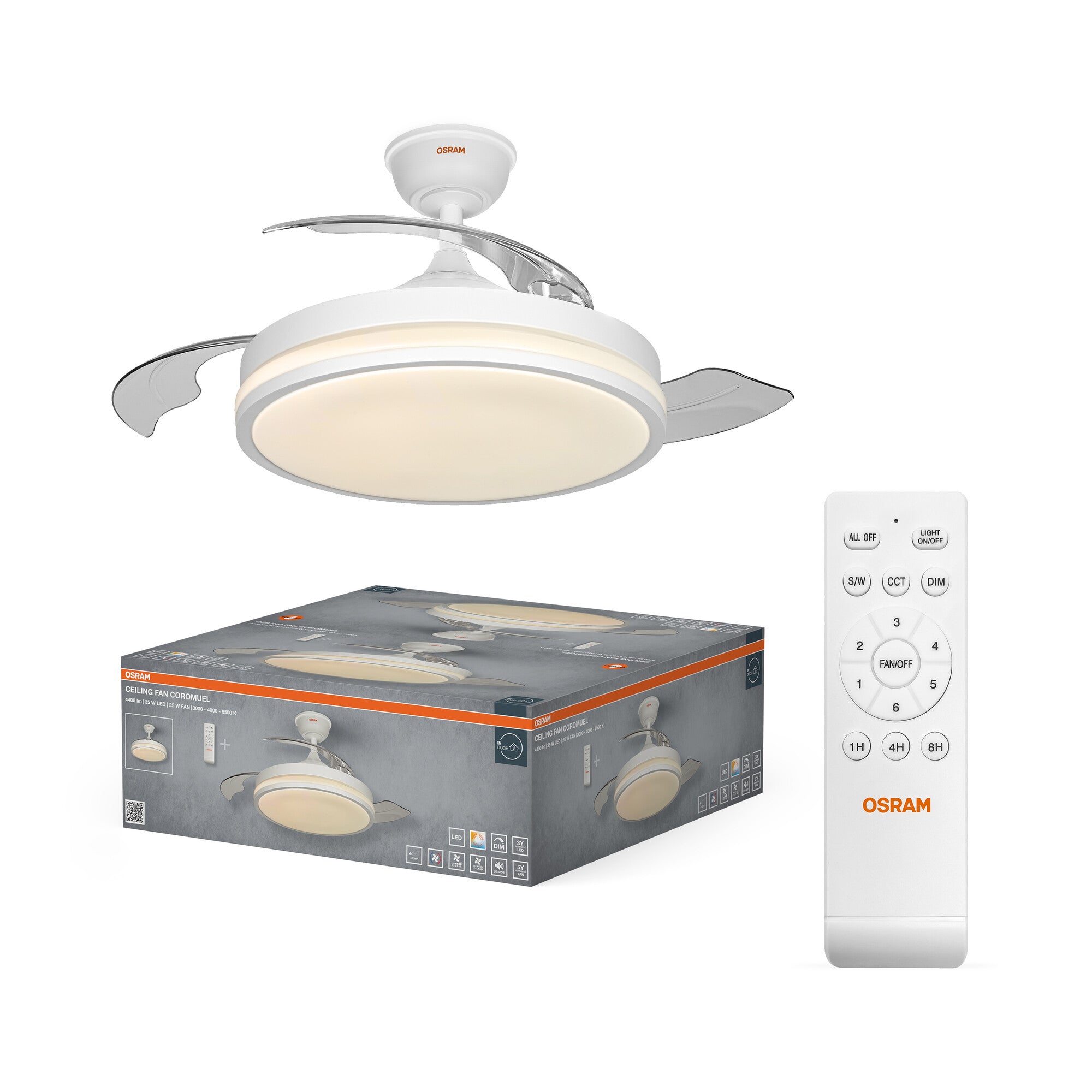 Ceiling Fan Coromuel 1065mm 60W CCT