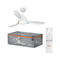 OSRAM LED Deckenventilator Bise 1065mm 48W CCT RGB