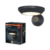ENDURA Style Adjustable Spot IP65 Außenwandleuchte, Dark Grey, 12 W, 930 lm, 3000 K, 100° Abstrahlwinkel, 50. 000 h, IP65