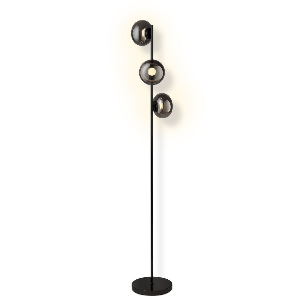 OSRAM DECOR Stehleuchte Satellite Grau, 2400 K / 3500 K / 5000 K, Warmweiß, 360 lm, 16 W, 25 cm Durchmesser, Stahl