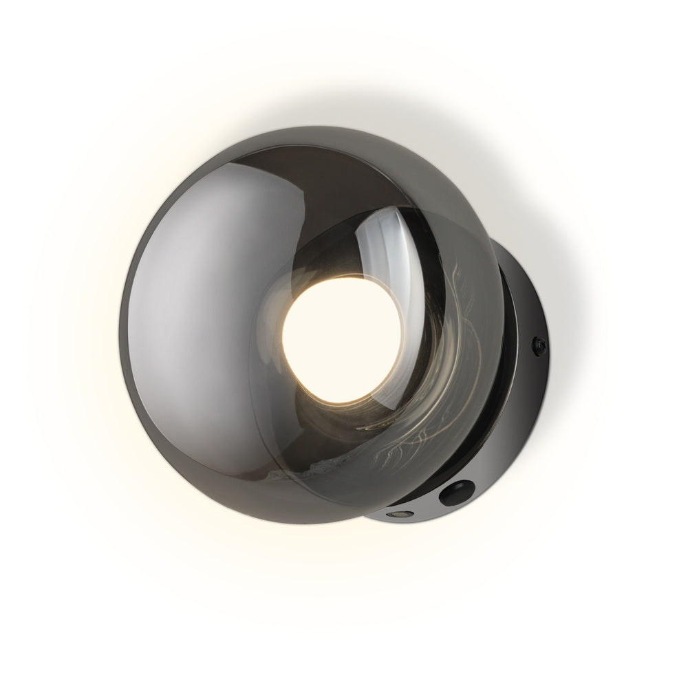 OSRAM DECOR Wandleuchte Satellite Grau, 2400 K / 3500 K / 5000 K, Warmweiß, 150 lm, 7,5 W, 15 cm Durchmesser, Stahl