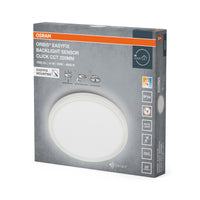 OSRAM ORBIS EASYFIX LED Backlight Deckenleuchte 22cm 14W Click CCT IP54 Sensor, weiß