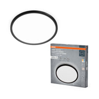 OSRAM ORBIS EASYFIX LED Backlight Deckenleuchte 29,3cm 18W 3Step Click CCT Sensor IP54, schwarz
