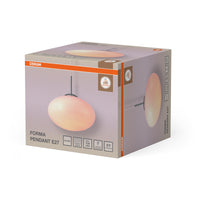 OSRAM DECOR Pendelleuchte Forma Pink, 31 cm ⌀, Stahl, 220-240 V, E27, IP20