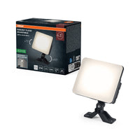 OSRAM ENDURA Flood Adjustable LED-Fluter, 20W, 1700lm, 4000K Kaltweiß, Schwarz, Aluminium, schwenkbar, IP65