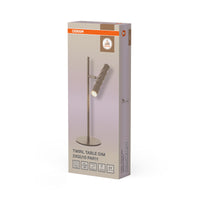 OSRAM DECOR Tischleuchte Twirl Beige, Stahl, 220-240 V, GU10, IP20