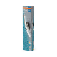 OSRAM LED-Badezimmerspiegelleuchte Chrome, 3000 K / 4000 K, Warmweiß, 800 lm, 12 W, Aluminium, 120° Abstrahlwinkel, 30.000 h Lebensdauer