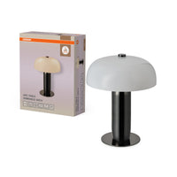 OSRAM DECOR Tischleuchte Arc Table Grau, 35 cm ⌀, Stahl, 220-240 V, E14, IP20