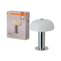 OSRAM DECOR Tischleuchte Arc Table Chrome, 35 cm ⌀, Stahl, 220-240 V, E14, IP20