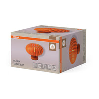 OSRAM DECOR Tischleuchte Flora Table Orange, 28 cm ⌀, 220-240 V, E27, IP20