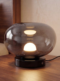 OSRAM DECOR Tischleuchte Satellite Grau, 2400 K / 3500 K / 5000 K, Warmweiß, 35 lm, 2 W, 15 cm ⌀, Stahl, 25.000 h Lebensdauer