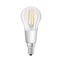 LEDVANCE SMART+ WiFi Filament Mini Bulb Dimmable , LED-Lampe, Bleifreies Glas, Klar, 4 W, (ex 40 W), 470 lm, Warmweiß, 2700 K, Wifi, Smartspeaker-Kompatibel, Dimmbar