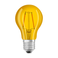 OSRAM LED Lampe LED STAR DÉCOR CLASSIC A 2.5W 622 Yellow E27, 235 lm, 2200 K, Gelb-LEDVANCE Shop