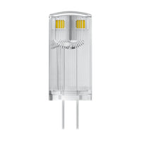 OSRAM LED Stiftsockellampe PIN 12 V 0.9W 827 Clear G4, 100 lm, 2700 K, Warmweiß-LEDVANCE Shop