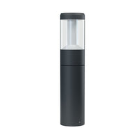 OSRAM ENDURA Style moderne LED-Outdoor-Laterne 50cm, Pollerleuchte mit blendarmem Licht in Dunkelgrau aus Aluminium, IP54-Schutz, für Wegbeleuchtung