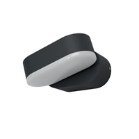 OSRAM ENDURA Style Mini-Spot helle und funktionale LED-Outdoor-Wandleuchte in Dunkelgrau mit 340° drehbarem Kopf, IP44-Schutz, ideal für Eingangsbeleuchtung