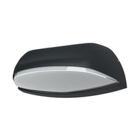 OSRAM ENDURA Style Wide LED-Außenleuchte, klassische Eingangsbeleuchtung mit moderner Lichttechnik in Dunkelgrau, IP44-Schutz, für Außenbereiche