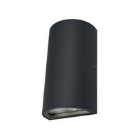OSRAM ENDURA Style klassische LED-Außenleuchte mit Lichtaustritt oben und unten, rund, in Dunkelgrau aus Aluminium, IP44-Schutz, für Fassaden- und Eingänge