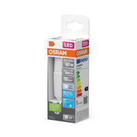 OSRAM LED PCR CLASSIC STICK LAMP in Stick-Form, LED-Lampe, Matt, 8 W, (ex 60 W), 806 lm, Kaltweiß, 4000 K, 15000 h, CRI ≥80