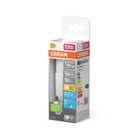 OSRAM LED PCR CLASSIC STICK LAMP in Stick-Form, LED-Lampe, Matt, 9,5 W, (ex 75 W), 1055 lm, Warmweiß, 2700 K, 15000 h, CRI 80