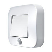 OSRAM NIGHTLUX® Hall Batterie LED Nachtlicht mit Sensor 0,3W / 4000K Kaltweiß, weiß
