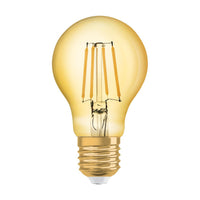 OSRAM VINTAGE 1906® LED Lampe LED CLASSIC A 4W 824 Gold E27, 410 lm, 2400 K, Warm Comfort Light-LEDVANCE Shop