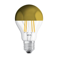 OSRAM LED Lampe LED Retrofit CLASSIC A Mirror 6.5W 827 Clear E27, 650 lm, 2700 K, Warmweiß-LEDVANCE Shop